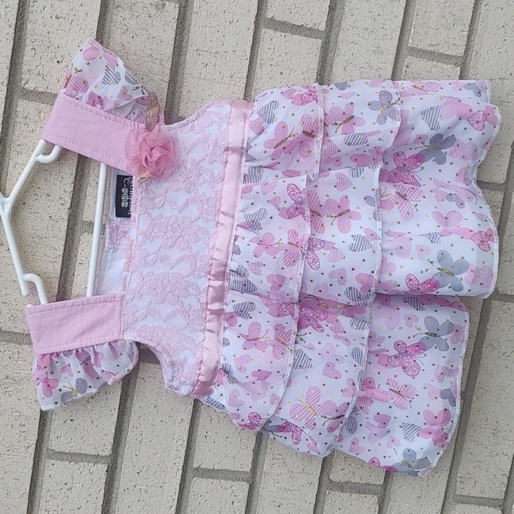 Pink & White Top